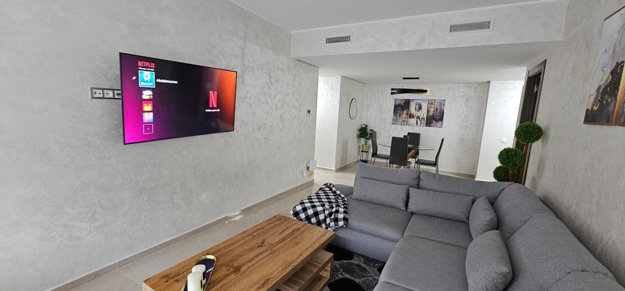 Luxury Apartment Near Tgv Station And The Beach Tangier Bagian luar foto